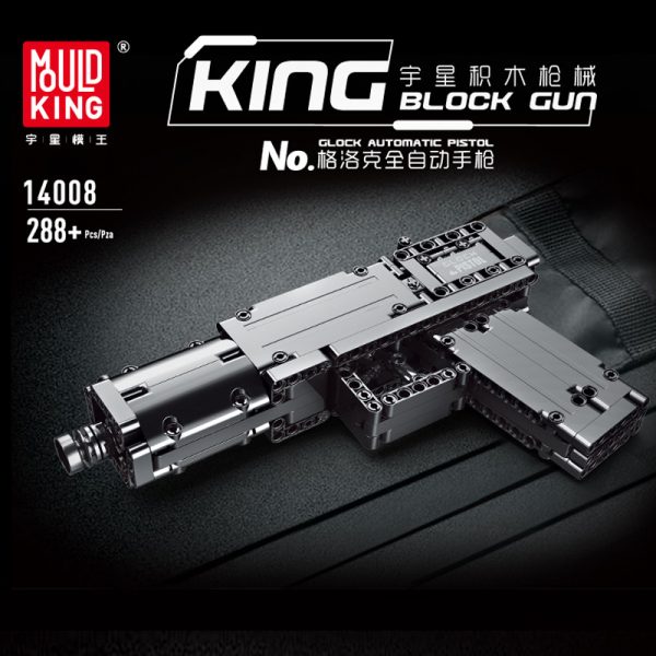 MouldKing-Automatic-Pistol14008-1.jpg Mould King Automatic Pistol Modell Nr. 14008 – Bild 1