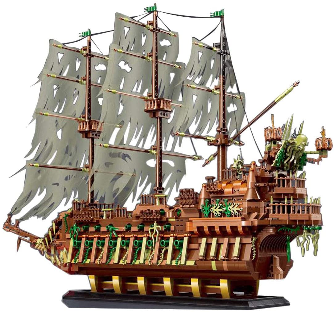 Piratenschiff-13138.jpg Mould King The Flying Dutchman Modell. Nr. 13138 – Bild 1