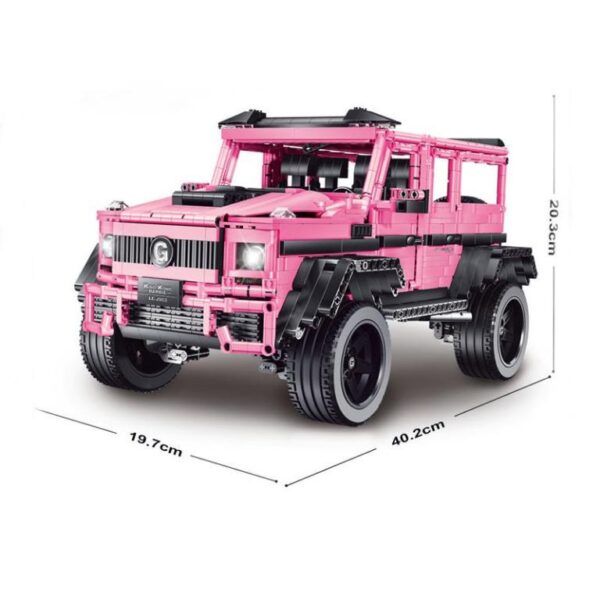 Rael  LE J903 Off Road Geländewagen in Pink mit Power Pack – Bild 4