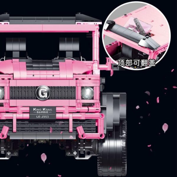 Rael  LE J903 Off Road Geländewagen in Pink mit Power Pack – Bild 2