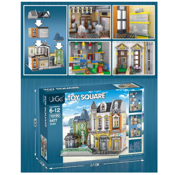 UrGe Toy Square Bausatz Modell Nr. 10190 – Bild 5