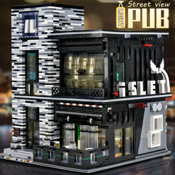 Mould King Pub und Restaurant Bausatz Modell Nr. 16042 – Bild 2