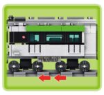 SEMBO BLOCK BJMTR Train/Zug mit Station Modell Nr. 201402 – Bild 4