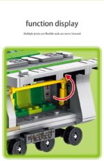 SEMBO BLOCK BJMTR Train/Zug mit Station Modell Nr. 201402 – Bild 3