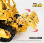 Mould King  D8K Bulldozer Ferngesteuert Modell Nr: 17024 – Bild 3