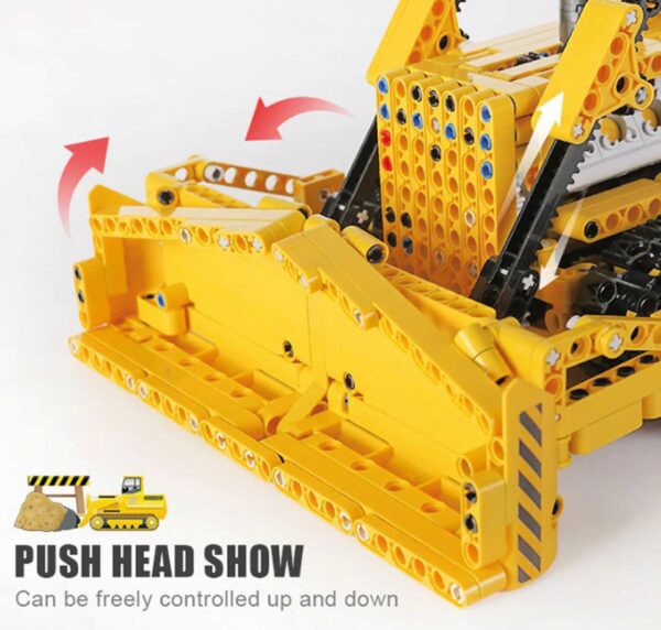 Mould King  D8K Bulldozer Ferngesteuert Modell Nr: 17024 – Bild 4