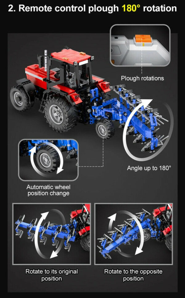 CaDa Master Technik RC Farm Traktor Modell Nr. C61052 – Bild 5