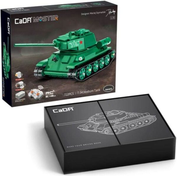 CaDa Master Technik T-34 Medium Tank RC Modell Nr: C61072 – Bild 2
