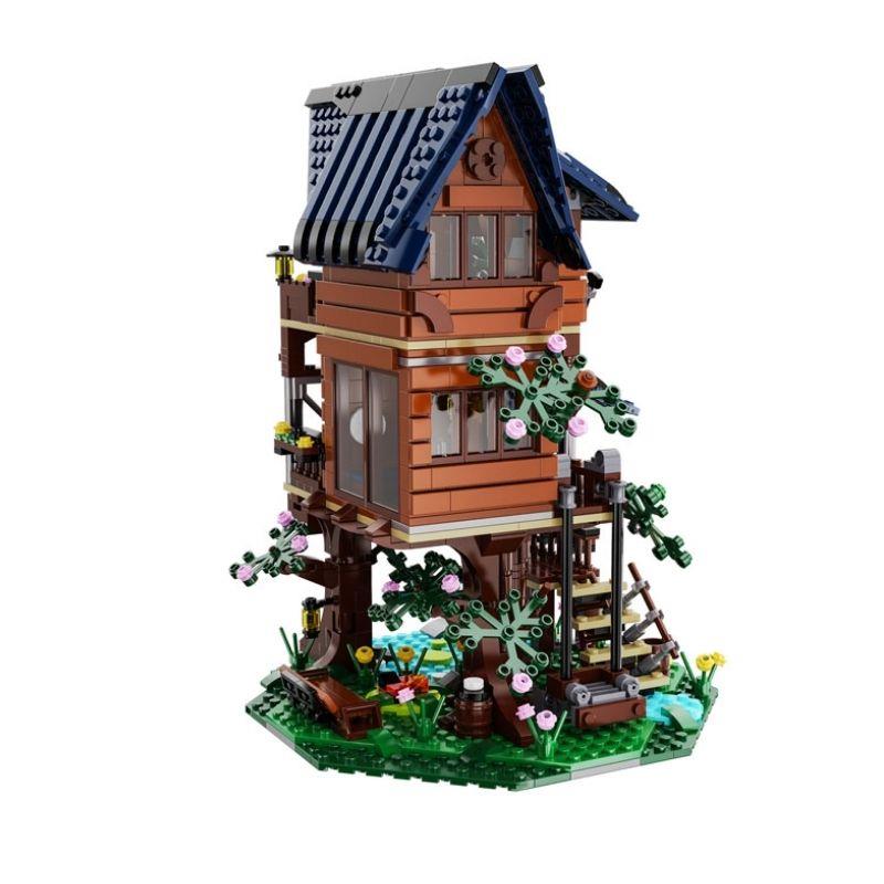 C66004-Tree-House-CaDa2.jpg CaDa Vier Jahreszeiten Baumhaus mit LED Beleuchtung Modell Nr: C66004W – Bild 1