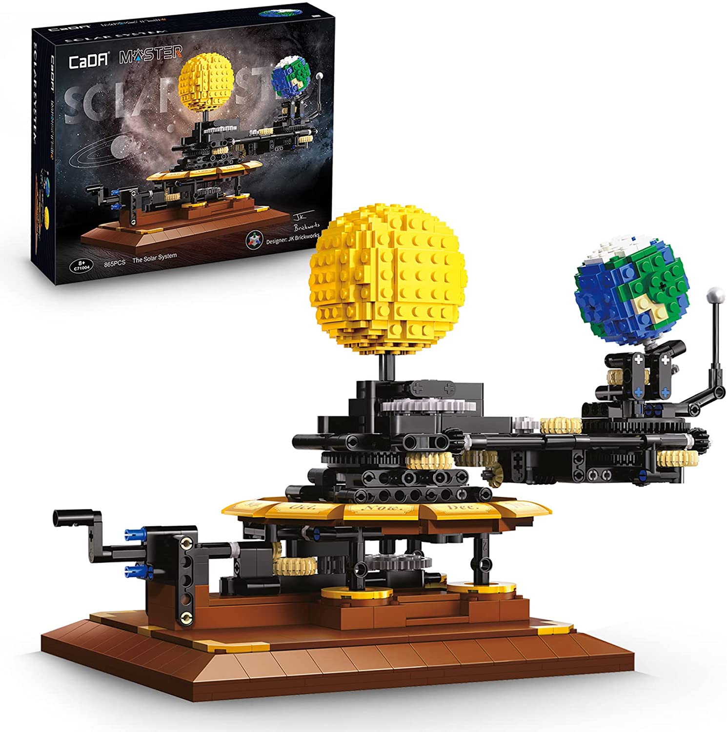 C71004-Solar-System-CaDa.jpg CaDa Solarsystem Sonne Mond Erde Modell Nr: C71004 – Bild 1