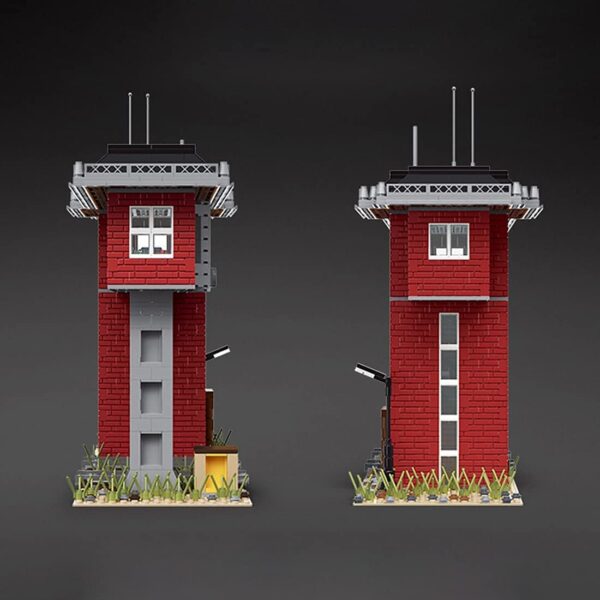 Mould king 12009 Zugbahn Signalturm World Railway Series Modellbausatz 1809 Teile – Bild 4