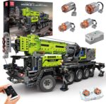 Mould King 17035 Technik Control+ Kran- Baufahrzeug