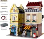 Mould King 16008 Modular Building Cafe Coffee House LED Beleuchtung 3103 Teile
