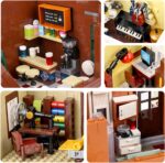 Mould King 16008 Modular Building Cafe Coffee House LED Beleuchtung 3103 Teile – Bild 2