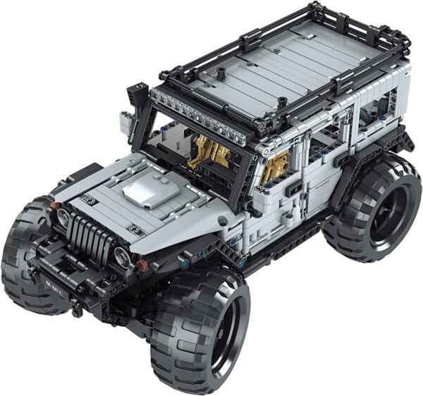 Mould king 15009 Technik Ferngesteuertes SUV Geländefahrzeug ModellBauset, 1288 Teile Off-Roader, Fe – Bild 2