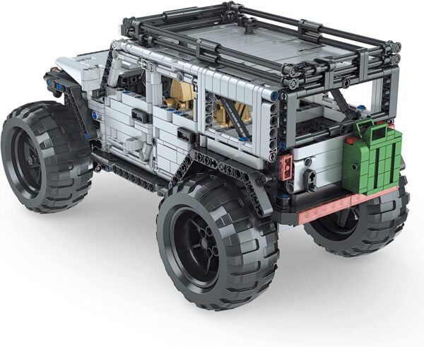 Mould king 15009 Technik Ferngesteuertes SUV Geländefahrzeug ModellBauset, 1288 Teile Off-Roader, Fe – Bild 3
