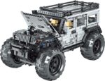 Mould king 15009 Technik Ferngesteuertes SUV Geländefahrzeug ModellBauset, 1288 Teile Off-Roader, Fe – Bild 4