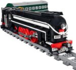 Mould King Dampflokomotive Bausteine Kinder Spielzeug 12005 – Bild 3