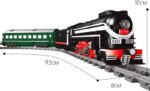 Mould King Dampflokomotive Bausteine Kinder Spielzeug 12005 – Bild 4