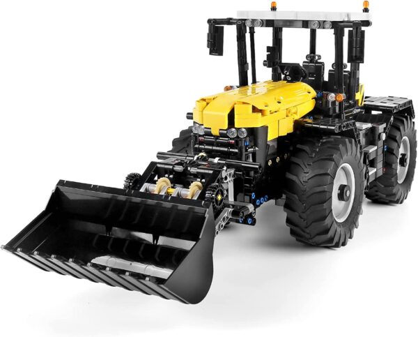 Mould King 17019 - Traktor gelb/schwarz RC – Bild 6