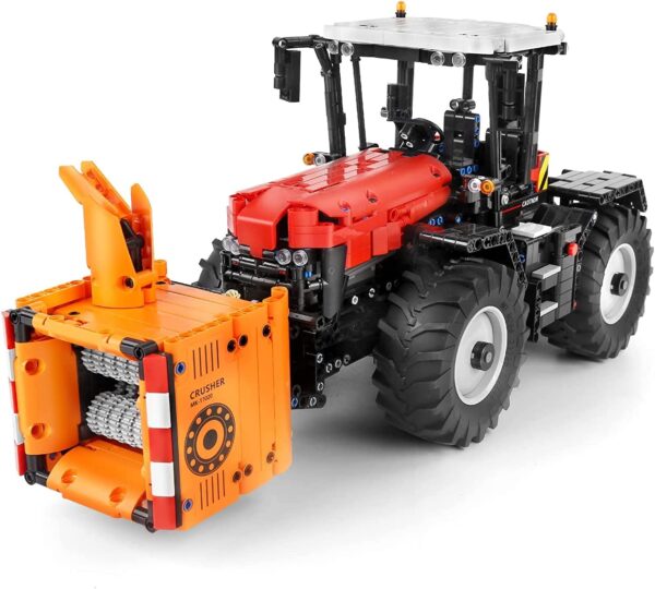 17020 Mould King Traktor mit 4 Motoren, 2716 Teile Technik Klemmbausteine 4-in-1 – Bild 2