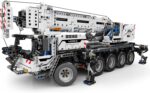 Mould King 17034 Technic Mobiler Schwerlastkran Kran, 2819 Teile, Doppelte Fernbedienung mit 4 Motor – Bild 3