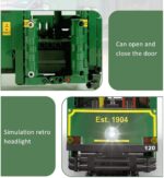Mould King KB120 Hongkong Tramways, 2528 Teile 1:18 Technologie Modellbaustein Mit Schienenbeleuchtu – Bild 3