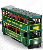 Mould King KB120 Hongkong Tramways, 2528 Teile 1:18 Technologie Modellbaustein Mit Schienenbeleuchtu – Bild 5