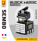Sembo 708600C - Piano Bluetooth-Lautsprecher aus Klemmbausteinen – Bild 4
