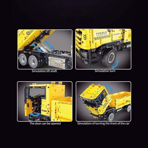TGL Technik T4006 Erdbau-LKW-Fernbedienung 2531 Teile – Bild 3
