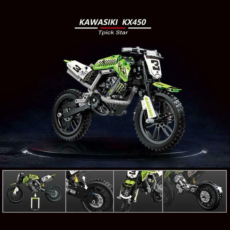 s-l1600-13NDks6wqBOqP6O.jpg Leier 50005-1 Motorrad KX450 Klemmbausteine – Bild 1