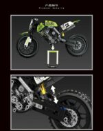 Leier 50005-1 Motorrad KX450 Klemmbausteine – Bild 3