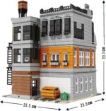 Mould King 16037 Klemmbausteine Architektur Stadthaus Mit Licht 3588 Teile OVP – Bild 8