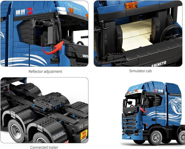 HAPPY BUILD YC-22013 | TRUCK | RC | 2.926 Teile | NEU & OVP – Bild 3