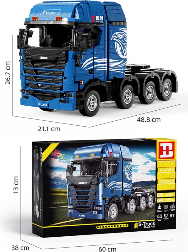 HAPPY BUILD YC-22013 | TRUCK | RC | 2.926 Teile | NEU & OVP – Bild 2
