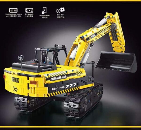 TGL T4001 |/ Schaufelbagger | RC | 2068 Teile | NEU & OVP – Bild 4
