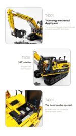 TGL T4001 |/ Schaufelbagger | RC | 2068 Teile | NEU & OVP – Bild 5