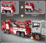 TGL T4007 | Feuerwehrkran / Fire Rescue Truck | RC | 5.030 Teile | NEU & OVP – Bild 7