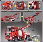 TGL T4007 | Feuerwehrkran / Fire Rescue Truck | RC | 5.030 Teile | NEU & OVP – Bild 8