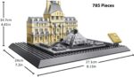 Wange 4213 Architektur Bausatz Museum Der Louvre Paris (785 Teile) NEU – Bild 2