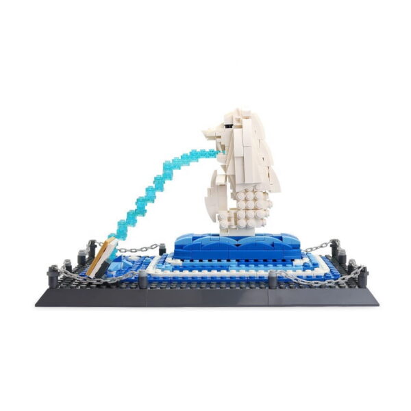 Wange 4218 Architektur Merlion Statue von Singapur – Bild 2