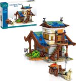 UrGe 50102 Mittelalterliche Stadt -Haus&Kutsche 1725 Teile
