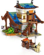UrGe 50102 Mittelalterliche Stadt -Haus&Kutsche 1725 Teile – Bild 3
