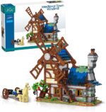 UrGe 50103 Mittelalterliche Stadt - Windmühle 1824 Teile OVP