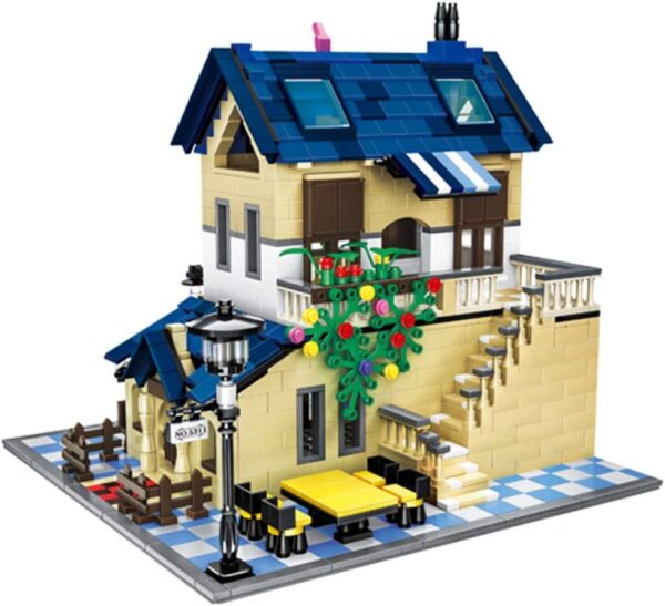 Wange 5311 Architektur Französisches Landhaus 1298 Teile / Klemmbausteine NEU – Bild 3
