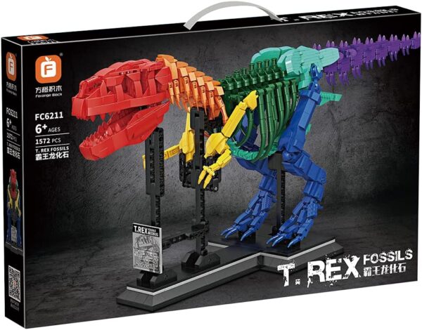 Forange Block FC6211 Dinosaurier Bausatz 1572 Teile OVP – Bild 6