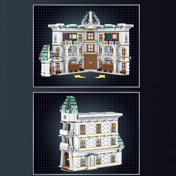 MORKMODEL 032101 | Diagon Alley Bank | 4199 Teile – Bild 3