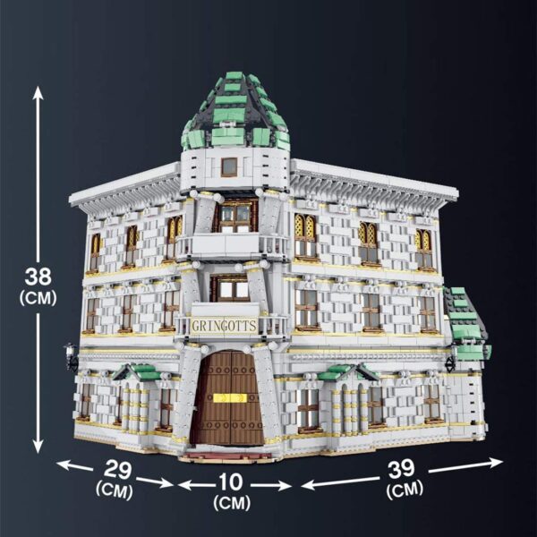 MORKMODEL 032101 | Diagon Alley Bank | 4199 Teile – Bild 4