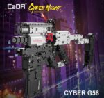 CaDA 81051 Technik Bausatz Cyber Night G58 Gewehr (800 Teile) NEU – Bild 6