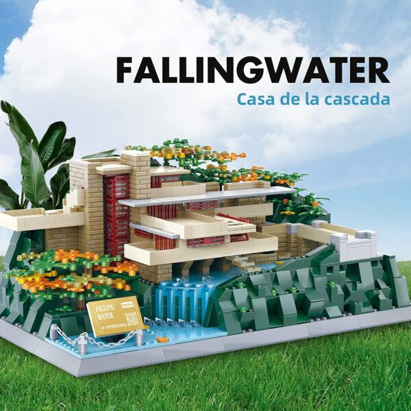 Fallingwater 5232 1220 Teile Pennsylvania Amerika – Bild 2